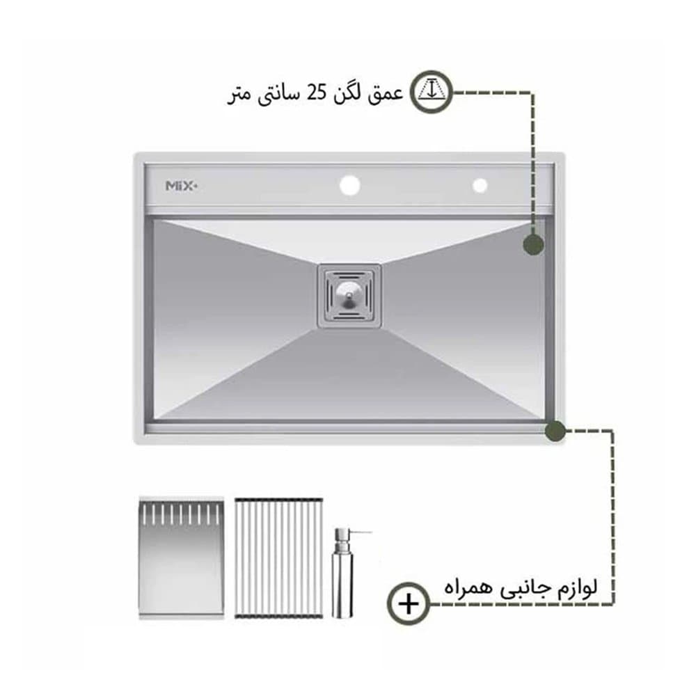 سینک ظرفشویی توکار thumbnail 2